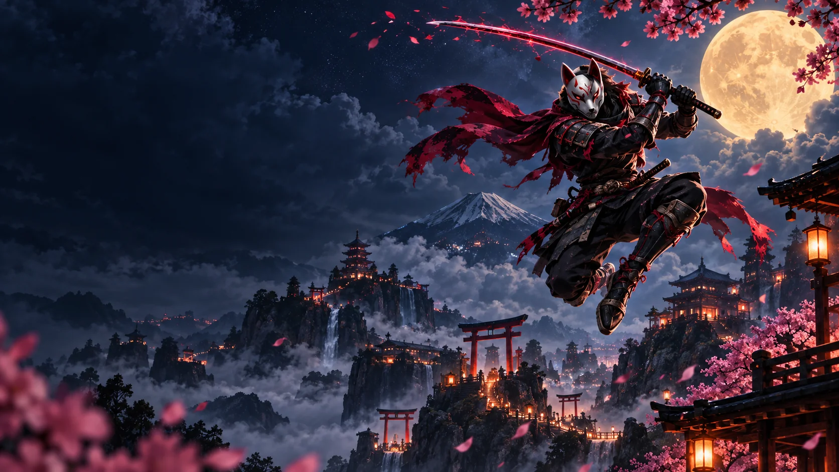 Armoured To the Moon character art