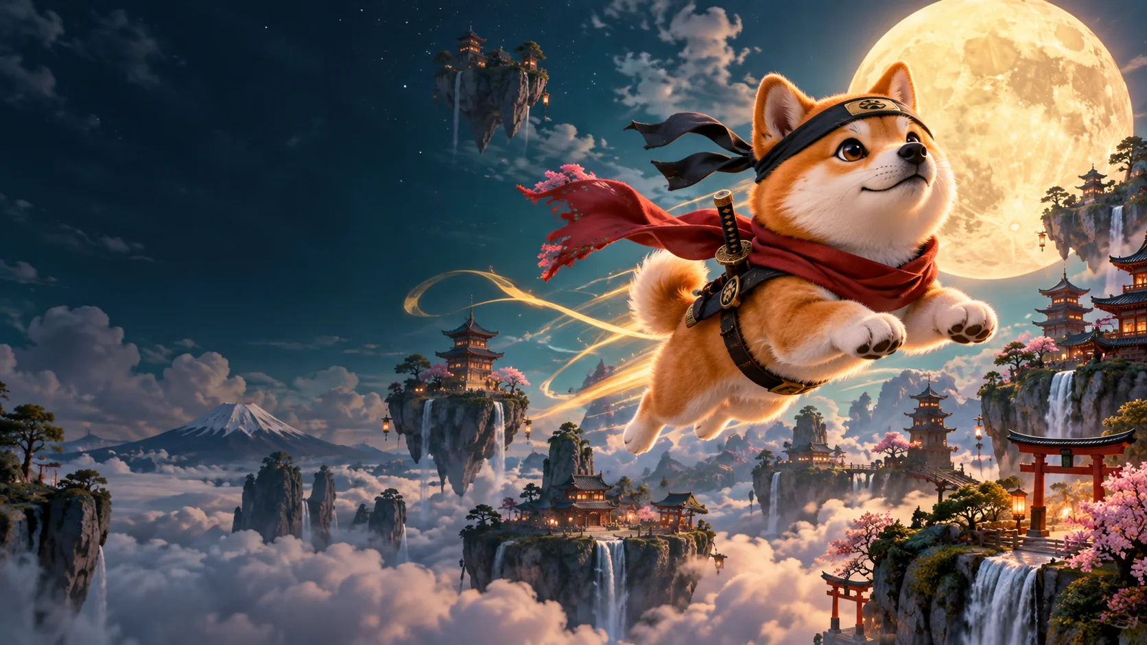 Katana Inu: To the Moon key art